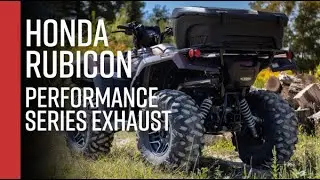 2015+ Honda Foreman 420 IRS/ Rubicon 500/520 // MBRP Single Slip-On Performance Series Exhaust