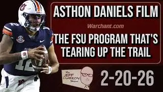 Jeff Cameron Show 2-20-26 | Asthon Daniels | FSU Basketball | FSU Football | Warchant TV #FSU