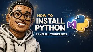 How to install python in visual studio 2022.#visualstudio2022 #codingforbeginners #coding #python 