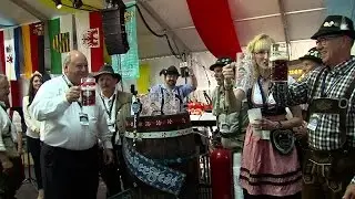 First Keg Tapped At Oktoberfest