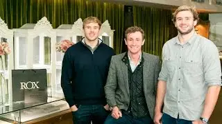 Rugby Stars & Brothers, Richie and Jonny Gray at Bremont ROX Flagship Boutique