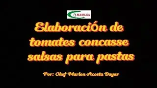 Elaboración de tomates para salsas