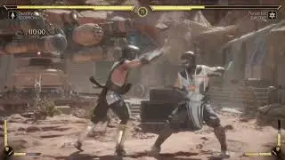 MK11 Scorpions Spine Ripper Brutally Tutorial (blood warning)⚠️