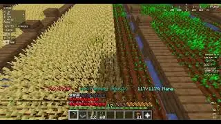 Playing hypixel skyblock !!! - farming for cropies until i get sick of it