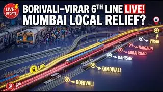 Borivali&ndash;Virar 5th & 6th Line 🚆 | जनवरी 2026 Latest Progress Report | Borivali&ndash;Virar 6th Line चालू!