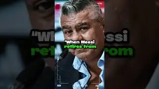 AFA president Tapia said this after Messi retires...