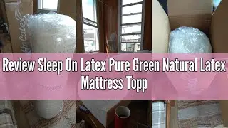 Review Sleep On Latex Pure Green Natural Latex Mattress Topper - Soft - 1 Inch - Twin Size (GOLS Cer