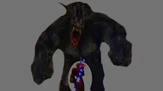 Gothic 2: Mage vs Blacktroll [Feuermagier vs schwarzer Troll]