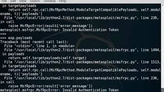Python: Metasploit automation using msfrpc and pymetasploit - part3
