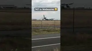 Cathay Pacific 747 leaving Melbourne #internationalairline #airline #cathaypacific #cathaypacific