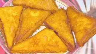 ব্রেড পাকোড়া সন্ধ্যা টাইমের পারফেক্ট নাস্তা 😍 | Crispy Bread Pakora Recipe | Bengali Easy Snacks