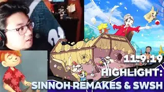 Larlar & Activace on Sinnoh Remakes, Pokemon Sword & Shield Controversy | 11.9.19 Stream Highlight