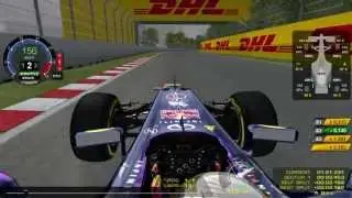 rFactor Mod ERRC 2013 Red Bull RB9 IN Gilles Villeneuve Circuit