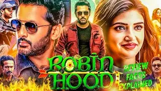 Robinhood movie review story breakdown & facts | Nithin | Sreeleela | David Warner | Details review