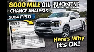 I Tested 8,000 Mile Oil Intervals on My 2024 F-150 — Here's What Happened