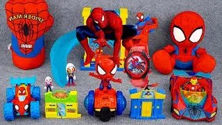 Marvel Spiderman Unboxing Toys Review | Spiderman Metals Super Loop Track | Spider Man Bow & Arrow