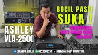 Bocil Pasti Suka ! Ashley VLA-2500 Jadi Rekomendasi Power Rumahan Watt 900-an ! Cocok Untuk Miniatur