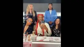 Glam room at 2025 WNBA Draft | Paige Bueckers, Georgia Amoore, Saniya Rivers, women's basketball