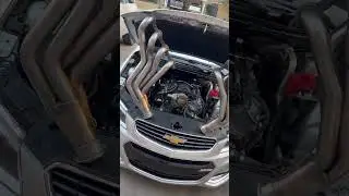 JBA Longtube headers / Chevy ss 🥵🔥/ install video / stay tuned 🤝#longtubeheaders#chevyss#mechanic