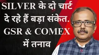 चांदी के दो चार्ट दे रहे हैं बड़ा संकेत.GSR & COMEX में तनाव.2 SILVER CHARTS SIGNAL BIG.COMEX STRESS