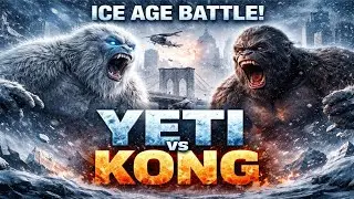 YETI vs. KING KONG | The Ice Age Battle in Frozen NYC!