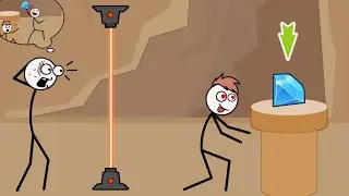 Super Swing Weegoon Games - Funny Stickman Puzzle Game - Android Gameplay - All Levels 31-40