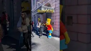 Homer and Bart Simpson