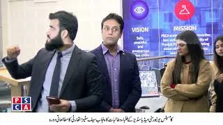 Students of Comsats University Media Studies made a study visit to PSCA | 13 DEC 22