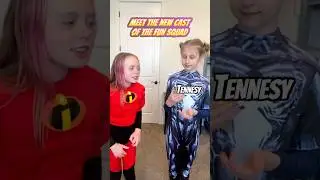 Meet Tennesy, Juliette, Gwen, Ella, and all our new friends in FUN SQUAD SUPERHERO TAG!