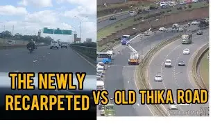 Driving On The Newly Recarpeted Thika Road Vs The 