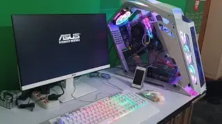 ENTWINO RGB Gaming Cabinet [ White PC Build ]