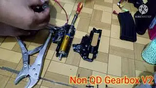 QD vs Non QD AEG gearbox V2 thats why i love QD Gearbox lol 🤣🤣🤣🤣