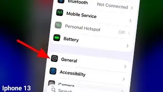 Iphone 13 General Settings // Iphone 13 About details Settings 