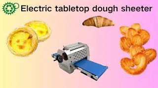 Desktop dough sheeter kouign amann machine sfogliatella making machine strudel maker#doughsheeter