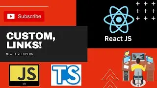 Custom Links in Router using React Js | Miz Developers