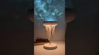 This lamp completely changed my room 🪼✨#JellyfishLamp #AuroraLamp #AestheticRoom #OceanVibes