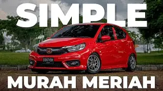 Review Modifikasi Honda Brio Satya | Budget Mahasiswa Murah Meriah