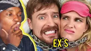 Mr Beast Chained Two Exes For 30 Days | YAMOO Vlogs