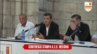 Conferenza stampa Acr Messina