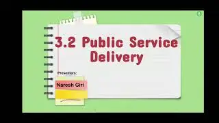 3.2 Public Service Delivery । Section Officer। Second Paper । Loksewa । Public service commission