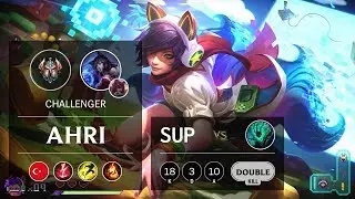 Ahri Support vs Thresh - TR Challenger Patch 9.21