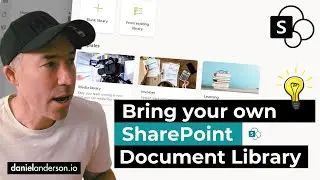 Create a SharePoint Document Library from a Pre Existing Library