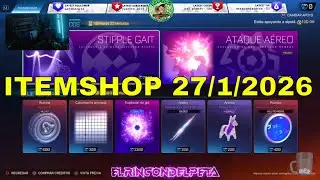 Rocket League item shop today 27/1/2026