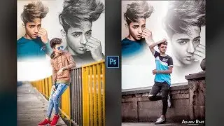 ATHARV RAUT New dp photo editing || Instagram Viral Photo Editing Tutorial - by Amit editz
