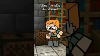 1.20&rsquo;s new music disc hits different #minecraft #minecraftshorts