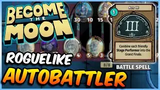 Awesome PvE Roguelike Deckbuilder Autobattler! | Become The Moon