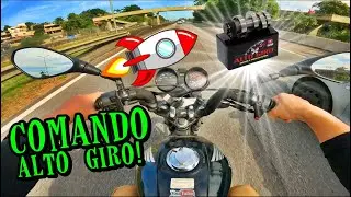 COMANDO ALTO GIRO NA TITAN 150