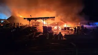 Rennerod: Sägewerk im Industriegebiet brannte 08.11.2022