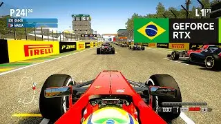 LAST to 1ST: Felipe Massa's Scuderia Ferrari F2012 S&atilde;o Paulo GP 100% Race | F1 2012
