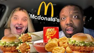 Trying McDonald's NEW Menu Items! [Food Review]